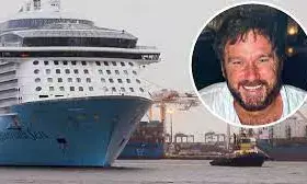 Man dies after falling off cruise ship in Australia Man dies after falling off cruise ship in Australia