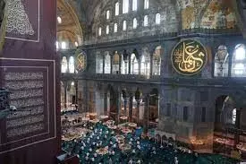 1st Muslim Friday prayers held at converted ancient Istanbul church