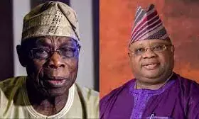 You’re my dancing partner, Obasanjo tells Adeleke