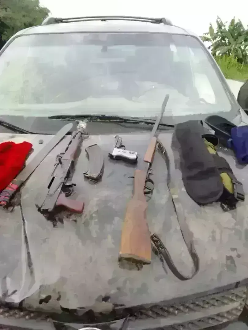 Hunters bust kidnappers’ den in Anambra forest – Official Hunters bust kidnappers’ den in Anambra forest – Official