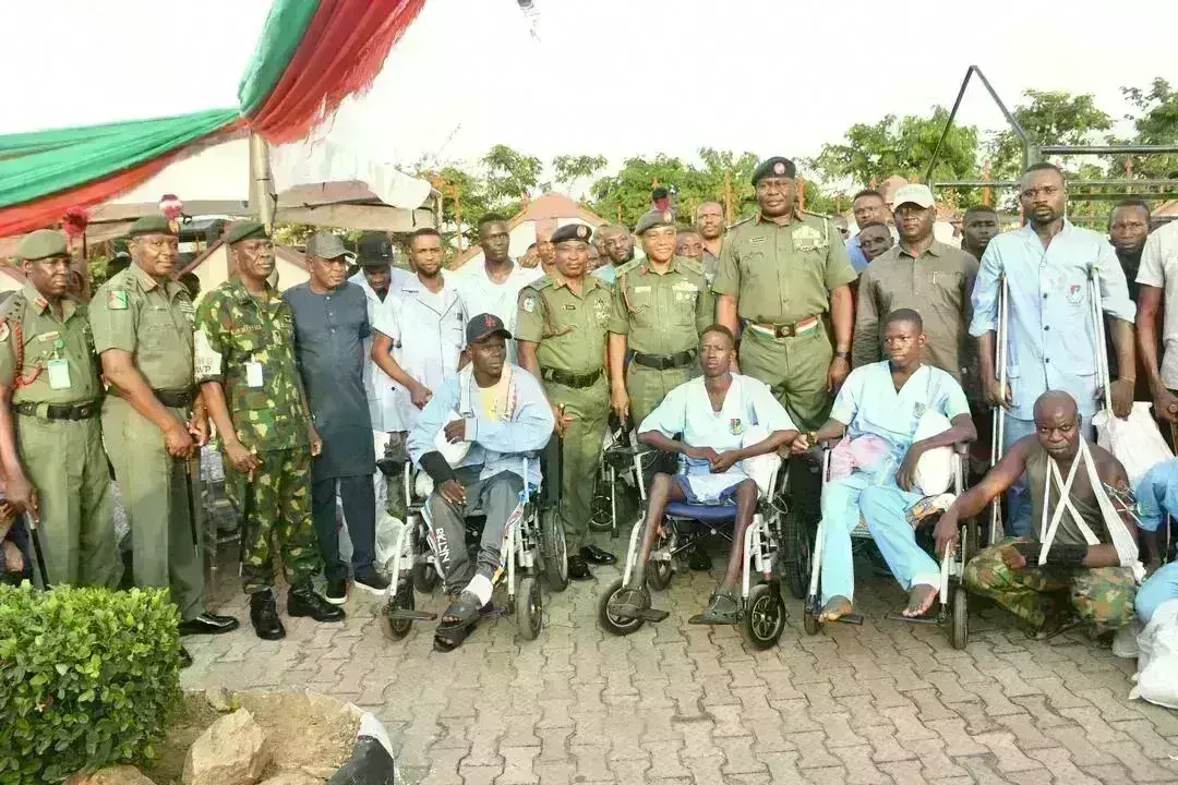 Wounded-in-action soldiers true heroes of Nigeria – NDA Commandant