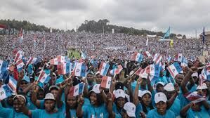 Stampede at political rally leaves 1 dead, 37 injured