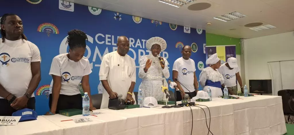 1m worshipers to attend ‘Celebrate the Comforter’ conference 1m worshipers to attend ‘Celebrate the Comforter’ conference