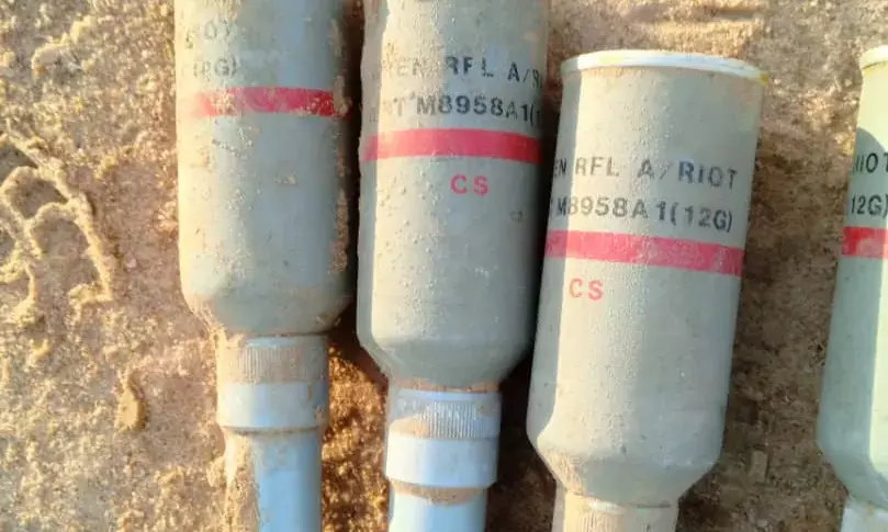 Police discover 6 projectile grenades abandoned by terrorists