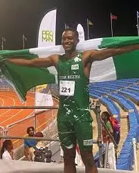 Teenager Ogazi squeezes into men’s 400m final