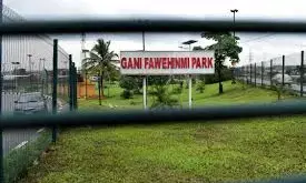 Protesters leave Gani Fawehinmi Park in Lagos