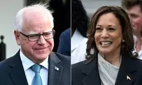 Kamala Harris picks Walz as vice-presidential nominee
