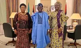 Outgoing HoS Esan presents successor to Tinubu