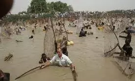 Artist, Oghagbon, takes Nigeria Fishing Festival to U.S. exhibition Artist, Oghagbon, takes Nigeria Fishing Festival to U.S. exhibition