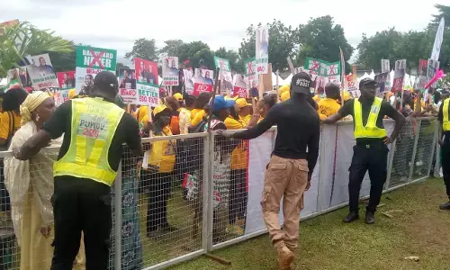 Edo decides: PDP members jubilant at grand finale rally
