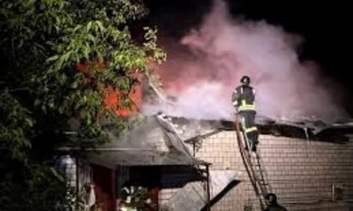 Ukraine repels Russian drone attack targeting Kiev Ukraine repels Russian drone attack targeting Kiev