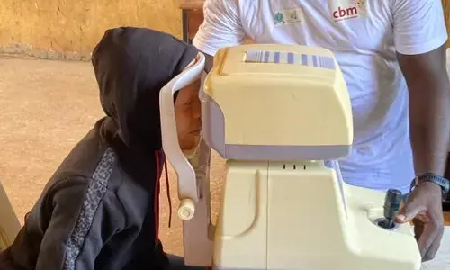 Excitement as students with low vision see whiteboard, teacher clearer