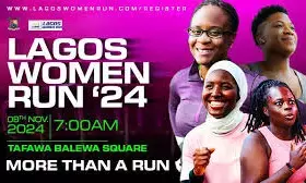 Ebiye emerges third time winner of Lagos Women Run