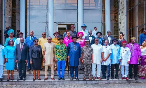 Gov. Diri swears in 15 new permanent secretaries