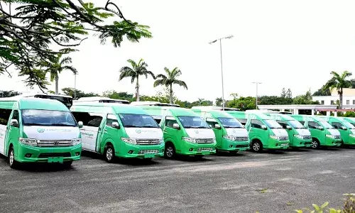 FG hands over 15 CNG buses to transport unions