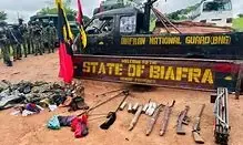 Troops clear IPOB camps in Imo, Enugu, Ebonyi, recover arms