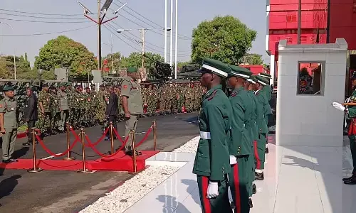 Oluyede officially assumes command as 24th COAS