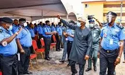 Sanwo-Olu, Egbetokun perform groundbreaking of construction of 2,200 police housing units