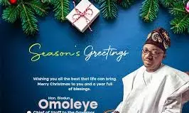 Yuletide: Ekiti LG boss urges youths to embrace peaceful celebration