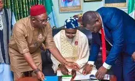 Gov. Alia signs 2025 appropriation bill of N550.1bn into law