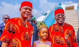 Mbah focused, doing very well, says Tinubu in Enugu