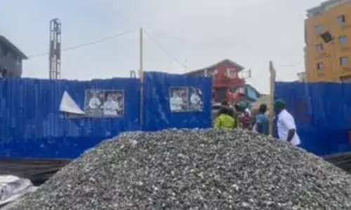 Lagos seals building on drainage system