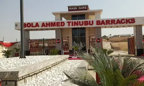 Tinubu inaugurates Bola Ahmed Tinubu Barracks in Abuja