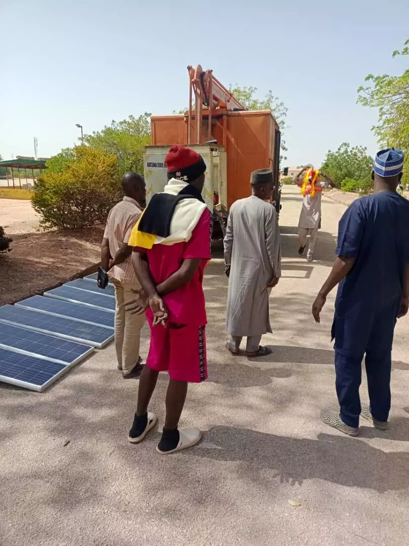 Katsina Govt. begins installation of solar lights at NYSC camp