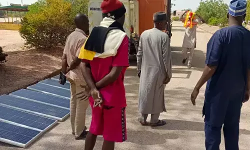 Katsina Govt. begins installation of solar lights at NYSC camp