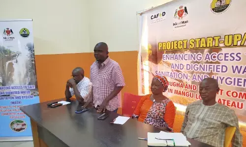 JDPC inaugurates project to promote WASH in Plateau