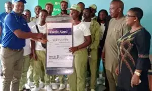 Promo: Fidelity Bank empowers NYSC member with N.5m
