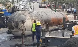 Otedola Bridge not affected by tanker fire – Works controller