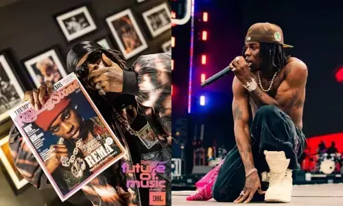 Rema becomes first African artiste to feature on Rolling Stone cover