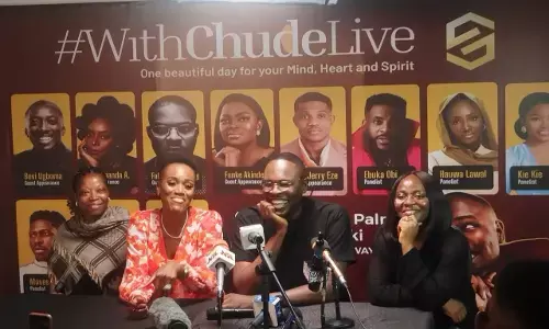 Jideonwo features Chimamanda, Pastor Jerry, Funke Akindele on live stage