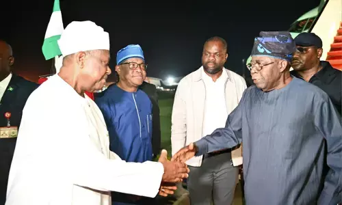 Tinubu returns to Abuja after working visit to Europe