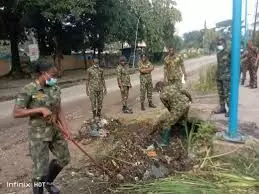 LASG, Navy collaborate to clean-up Apapa