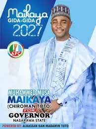 2027: Group urges Musa-Maikaya to join Nasarawa governorship race 2027: Group urges Musa-Maikaya to join Nasarawa governorship race