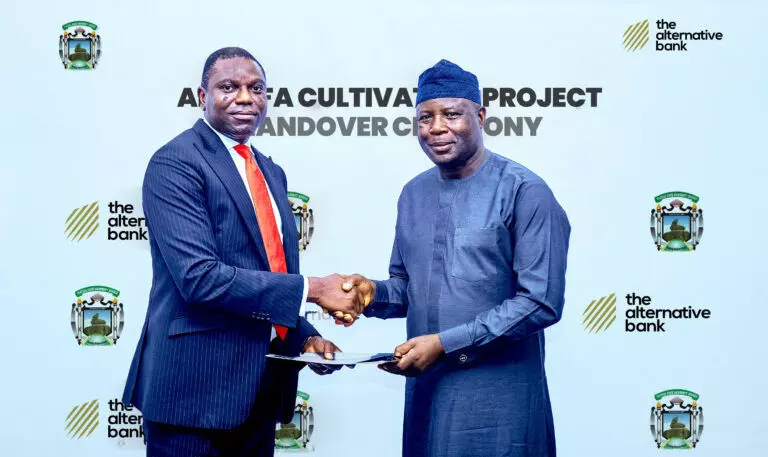 Alternative Bank hands over livestock feed innovation project to Plateau varsity Alternative Bank hands over livestock feed innovation project to Plateau varsity