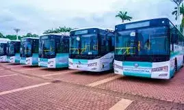 Tinubu inaugurates Institute of Vocational Training, 100 CNG buses in Kaduna