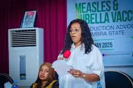 Makinde’s wife champions measles, rubella vaccination for children