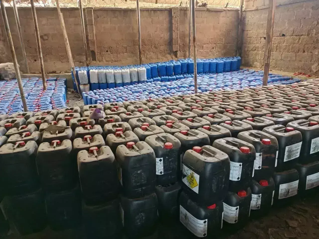 NAFDAC seals warehouse stocked with chemicals used for explosives in Kano NAFDAC seals warehouse stocked with chemicals used for explosives in Kano