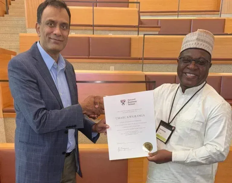 Harvard Business School awards corporate director certificate to NGX chairman