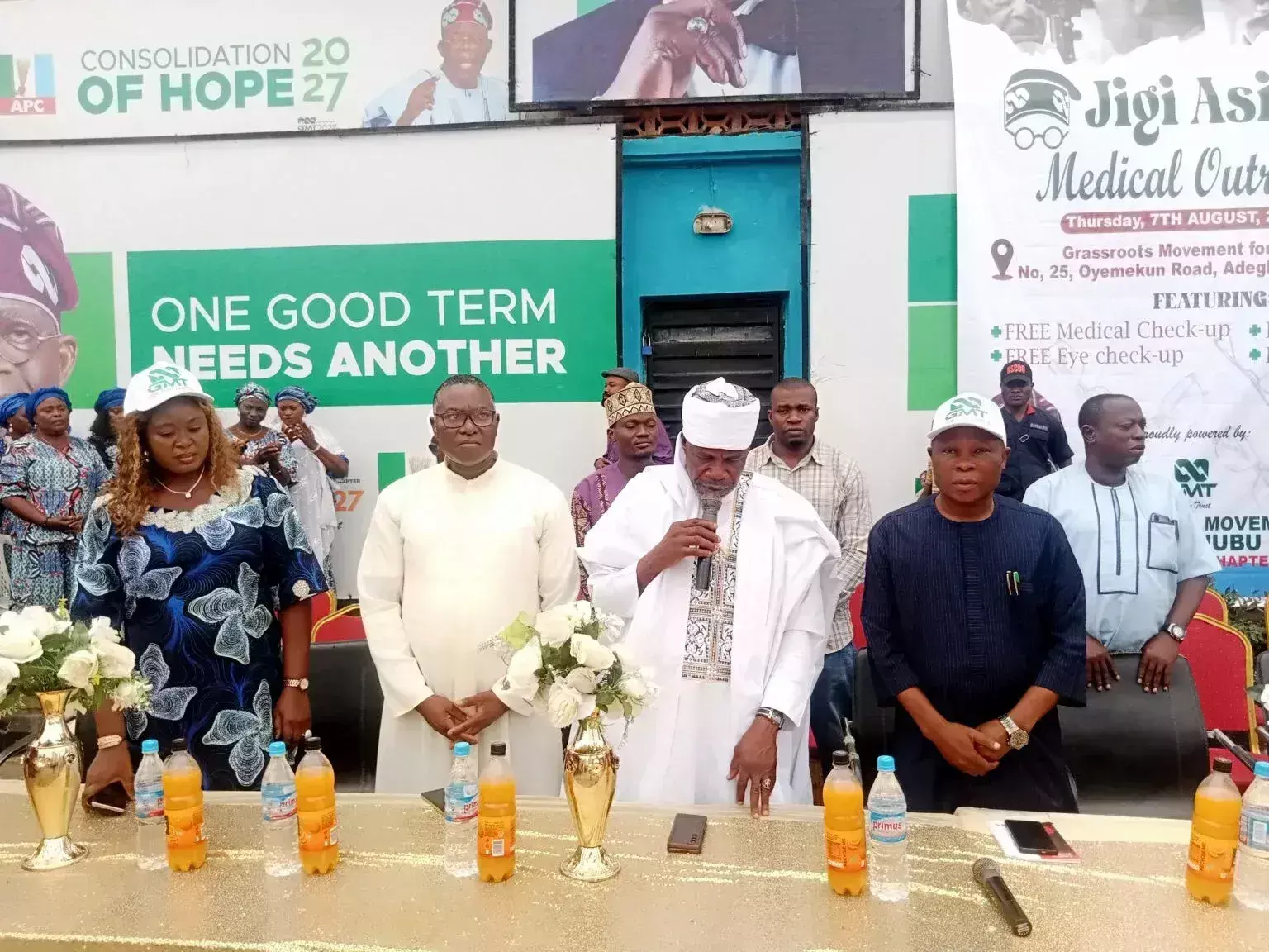 Tinubu support group organises free medical outreach for Akure residents