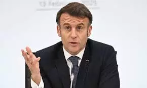 Macron warns against hasty Ukraine peace without security guarantees