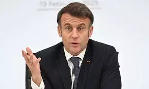 Macron warns against hasty Ukraine peace without security guarantees