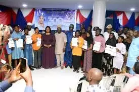 Lagos lawmaker distributes 300 GCE forms to constituents