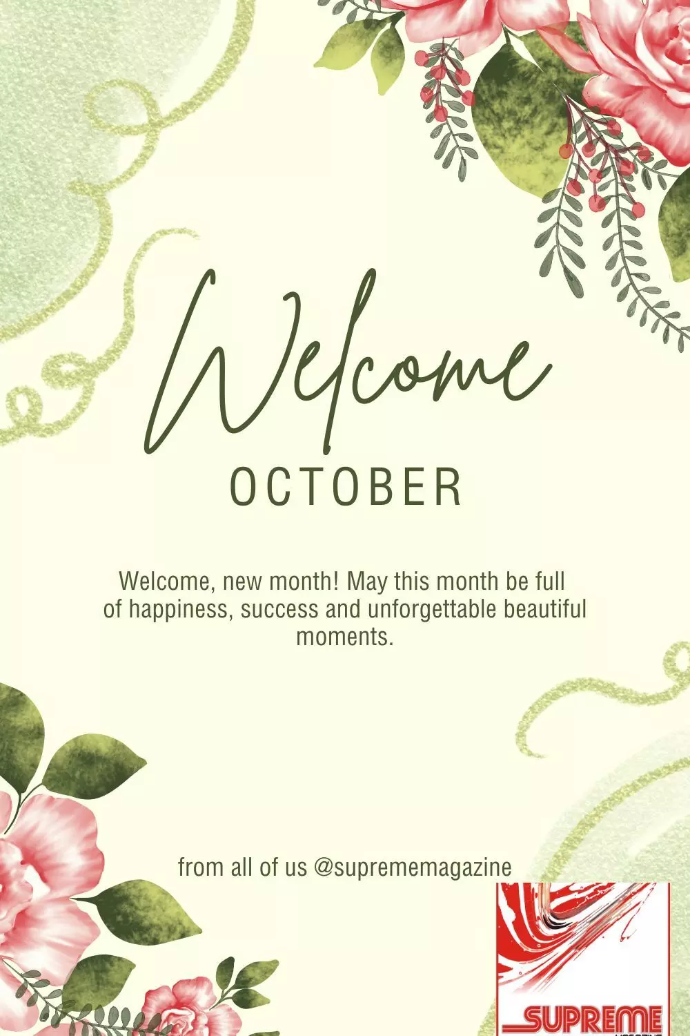 HELLO OCTOBER!!!