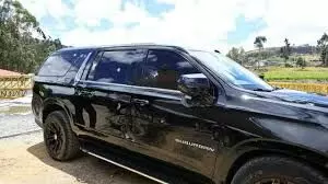 Ecuador president’s convoy attacked, suspects arrested