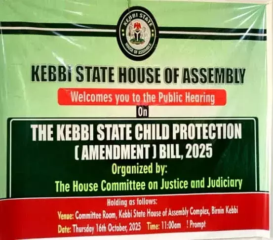 Hearing: Speaker tasks stakeholders on review of Kebbi Child’s Rights Law