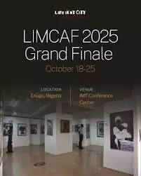 LIMCAF rewards 2025 Art exhibition winner in Enugu with N3m